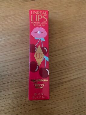 Charlotte Tilbury Unreal Lips Juicylicious Cherry Glaze - 14ml new